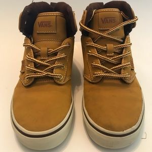 Vans Authentic Nubuck Brown Suede 3 Youth